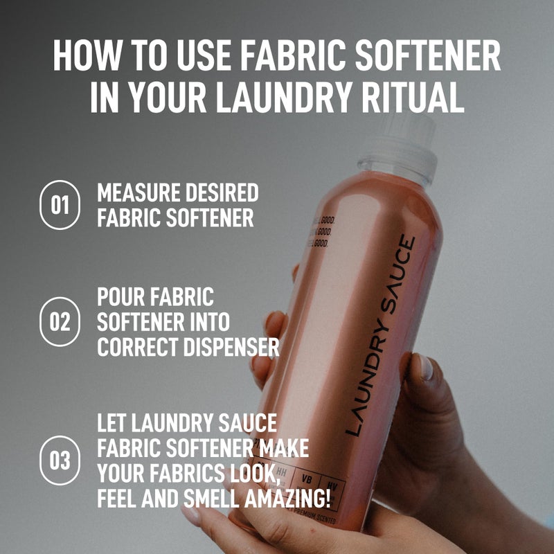 Laundry Sauce - Laundry Fabric Softener (Egyptian Rose) Luxury Fragrance, Softens & Preserves Fabric, Reduces Wrinkles, 19 Fl Oz - Image 4